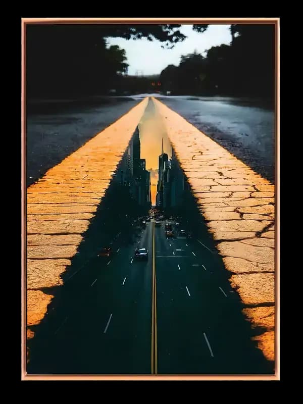 Urban Vein Illusion Plakat